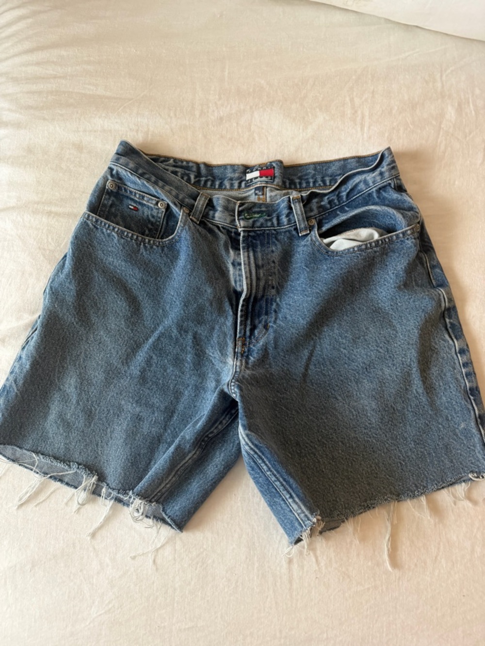 Tommy Hilfiger Denim Jeans with Signature Flag Patch - Blue